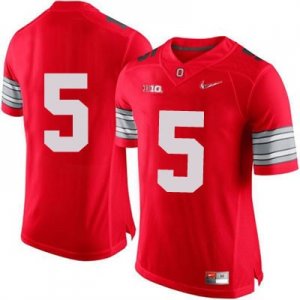 Men's NCAA Ohio State Buckeyes Braxton Miller #5 College Stitched Diamond Quest Playoffs Authentic Nike Red Football Jersey XY20U35XL